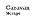 Caravan Storage